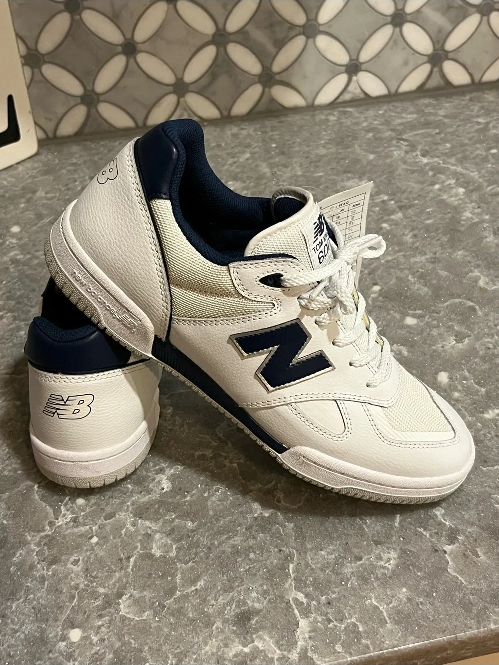 New Balance Numeric 600 Tom Knox Skate Shoe – White/Navy – Men’s 9 ( NWT)